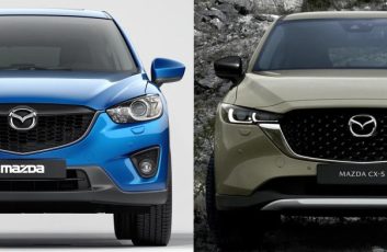 The history of Mazda X5 model development