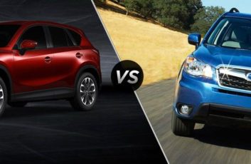 Mazda CX-5 vs Subaru Forester safety ratings