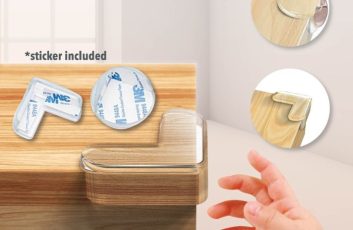 Kids Corner Shelf Furniture with Safety Edges