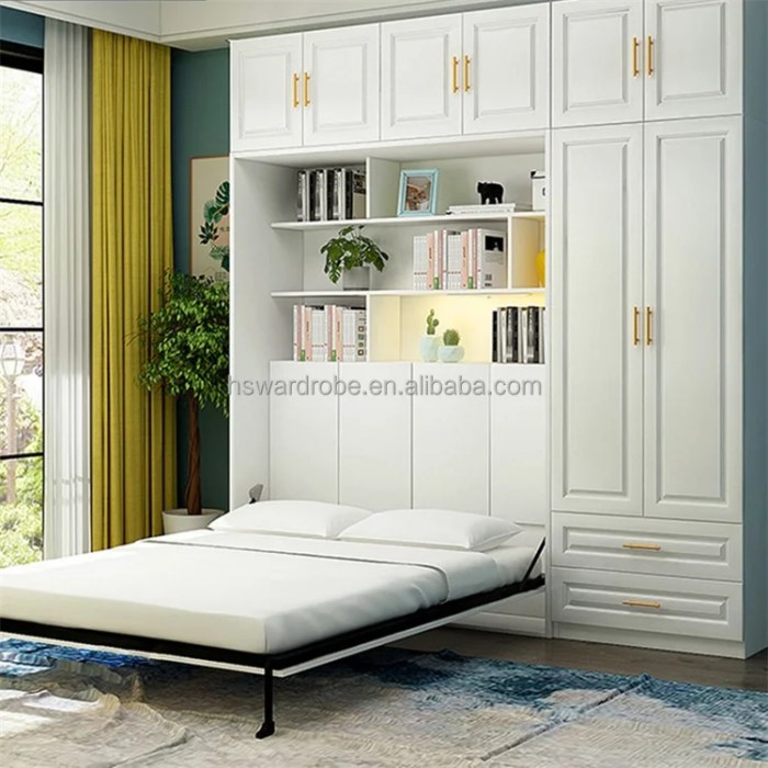 Hidden Bed Full Size - Space-Saving Furniture Solutions Foldable bed furniture with hidden storage space