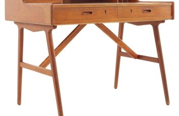 Mid-Century Modern Writing Desk Furniture