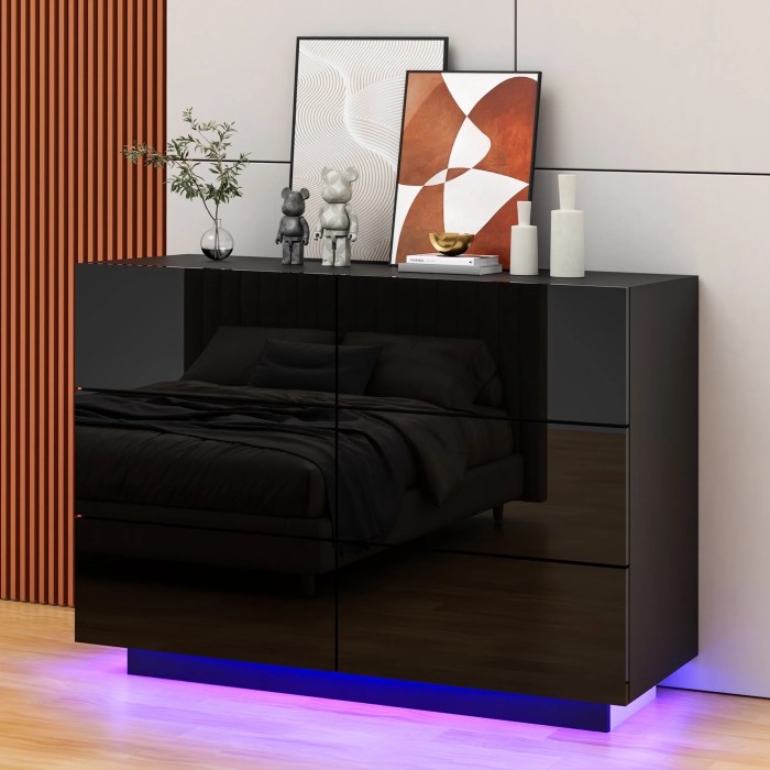 Top 10 Luxury Dressers With Mirrors || Elevate Mirrors Opulent Luxury dresser with LED mirror